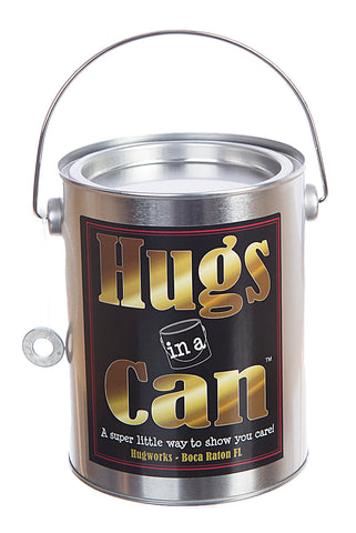 Hugs in a Can Generic Hugs in a Can Hug, best hug gift, teddybear hug unique gift